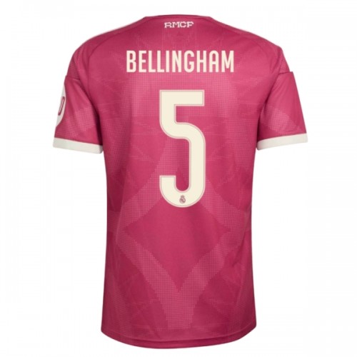 Camisola Real Madrid Bellingham 5 Homen Equipamento 3ª 2026-27 Camisola Real Madrid Bellingham 5 Homen Equipamento 3ª 2026-27