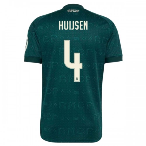 Camisola Real Madrid Huijsen 4 Homen Equipamento 2ª 2026-27 Camisola Real Madrid Huijsen 4 Homen Equipamento 2ª 2026-27