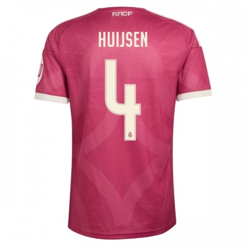 Camisola Real Madrid Huijsen 4 Homen Equipamento 3ª 2026-27 Camisola Real Madrid Huijsen 4 Homen Equipamento 3ª 2026-27