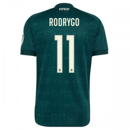 Camisola Real Madrid Rodrygo 11 Homen Equipamento 2ª 2026-27 Camisola Real Madrid Rodrygo 11 Homen Equipamento 2ª 2026-27