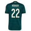 Camisola Real Madrid Rudiger 22 Homen Equipamento 2ª 2026-27 Camisola Real Madrid Rudiger 22 Homen Equipamento 2ª 2026-27