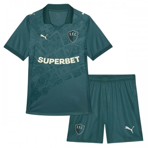 Camisola + Calções Fluminense FC Criança Equipamento 3ª 2026-27 Camisola + Calções Fluminense FC Criança Equipamento 3ª 2026-27