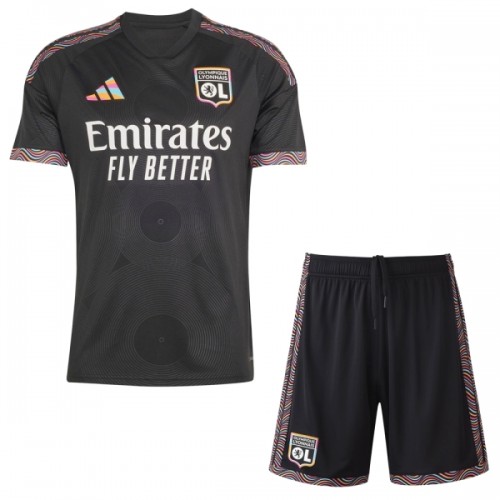 Camisola + Calções Olympique Lyonnais Criança Equipamento 3ª 2026-27 Camisola + Calções Olympique Lyonnais Criança Equipamento 3ª 2026-27
