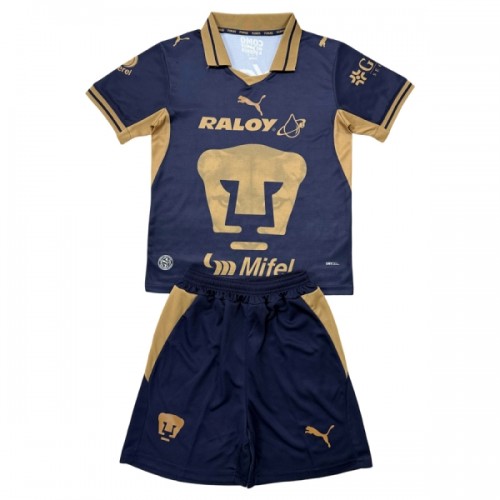 Camisola + Calções Pumas UNAM Criança Equipamento 1ª 2026-27 Camisola + Calções Pumas UNAM Criança Equipamento 1ª 2026-27