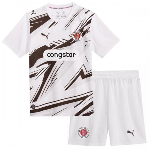 Camisola + Calções St Pauli Criança Equipamento 2ª 2026-27 Camisola + Calções St Pauli Criança Equipamento 2ª 2026-27