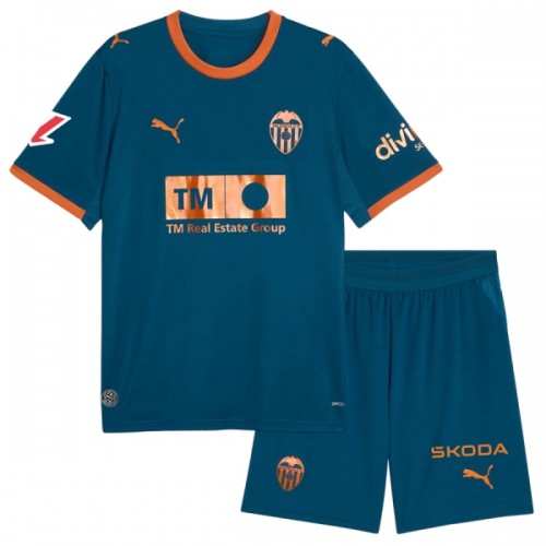Camisola + Calções Valencia CF Criança Equipamento 2ª 2026-27 Camisola + Calções Valencia CF Criança Equipamento 2ª 2026-27