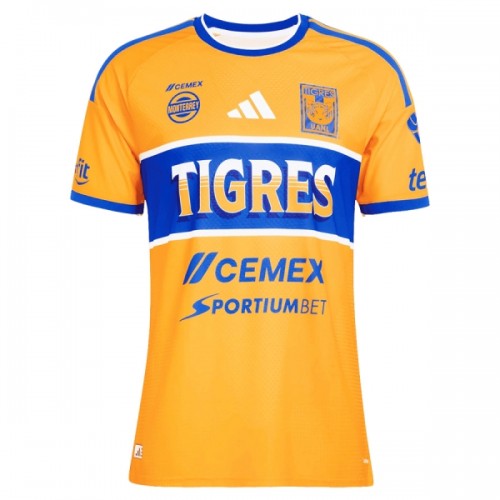 Camisola Tigres UANL Homen Equipamento 1ª 2026-27 Camisola Tigres UANL Homen Equipamento 1ª 2026-27
