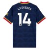 Camisola Arsenal Gyokeres 14 Homen Equipamento 2ª 2026-27 Camisola Arsenal Gyokeres 14 Homen Equipamento 2ª 2026-27