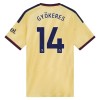 Camisola Arsenal Gyokeres 14 Homen Equipamento 3ª 2026-27