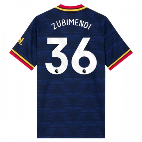 Camisola Arsenal Zubimendi 36 Homen Equipamento 2ª 2026-27 Camisola Arsenal Zubimendi 36 Homen Equipamento 2ª 2026-27