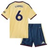 Camisola + Calções Arsenal Gabriel 6 Criança Equipamento 3ª 2026-27