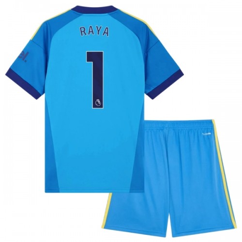 Camisola + Calções Guarda-Redes Arsenal Raya 1 Criança Equipamento 2ª 2026-27 Camisola + Calções Guarda-Redes Arsenal Raya 1 Criança Equipamento 2ª 2026-27