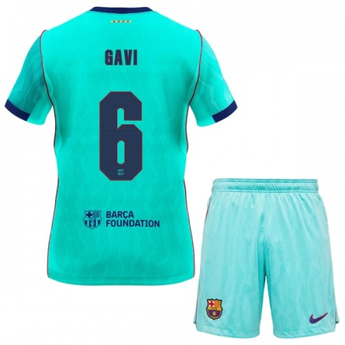 Camisola + Calções FC Barcelona Gavi 6 Criança Equipamento 3ª 2026-27 Camisola + Calções FC Barcelona Gavi 6 Criança Equipamento 3ª 2026-27
