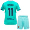 Camisola + Calções FC Barcelona Raphinha 11 Criança Equipamento 3ª 2026-27 Camisola + Calções FC Barcelona Raphinha 11 Criança Equipamento 3ª 2026-27