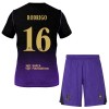 Camisola + Calções FC Barcelona Rodrigo 16 Criança Equipamento 2ª 2026-27 Camisola + Calções FC Barcelona Rodrigo 16 Criança Equipamento 2ª 2026-27
