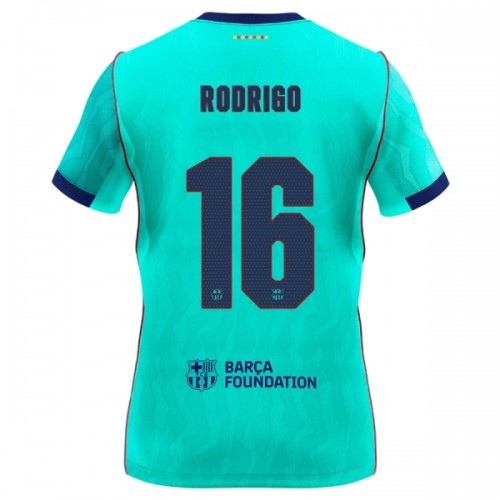 Camisola FC Barcelona Rodrigo 16 Homen Equipamento 3ª 2026-27 Camisola FC Barcelona Rodrigo 16 Homen Equipamento 3ª 2026-27