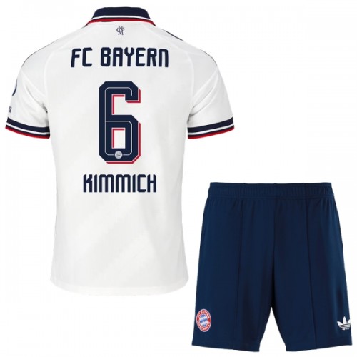 Camisola + Calções FC Bayern de Munique Kimmich 6 Criança Equipamento 2ª 2026-27 Camisola + Calções FC Bayern de Munique Kimmich 6 Criança Equipamento 2ª 2026-27
