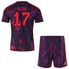 Camisola + Calções FC Bayern de Munique Olise 17 Criança Equipamento 3ª 2026-27
