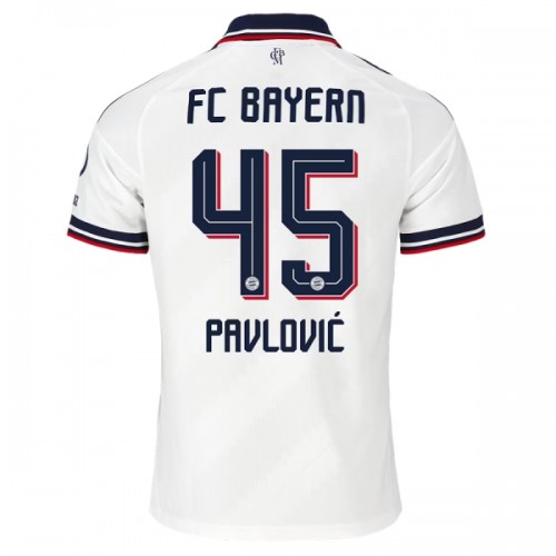 Camisola FC Bayern de Munique Pavlovic 45 Homen Equipamento 2ª 2026-27 Camisola FC Bayern de Munique Pavlovic 45 Homen Equipamento 2ª 2026-27