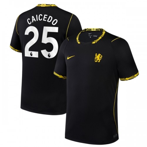 Camisola Chelsea Caicedo 25 Homen Equipamento 2ª 2026-27 Camisola Chelsea Caicedo 25 Homen Equipamento 2ª 2026-27