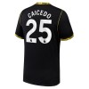 Camisola Chelsea Caicedo 25 Homen Equipamento 2ª 2026-27