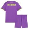 Camisola + Calções Borussia Dortmund Criança Equipamento 3ª 2026-27