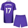 Camisola + Calções Tottenham Hotspur Romero 17 Criança Equipamento 3ª 2026-27 Camisola + Calções Tottenham Hotspur Romero 17 Criança Equipamento 3ª 2026-27