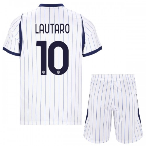Camisola + Calções Inter Milan Lautaro 10 Criança Equipamento 2ª 2026-27 Camisola + Calções Inter Milan Lautaro 10 Criança Equipamento 2ª 2026-27