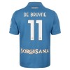 Camisola SSC Napoli De Bruyne 11 Homen Equipamento 1ª 2026-27