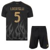 Camisola + Calções Juventus Locatelli 5 Criança Equipamento 3ª 2026-27 Camisola + Calções Juventus Locatelli 5 Criança Equipamento 3ª 2026-27
