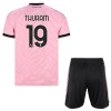 Camisola + Calções Juventus Thuram 19 Criança Equipamento 2ª 2026-27 Camisola + Calções Juventus Thuram 19 Criança Equipamento 2ª 2026-27