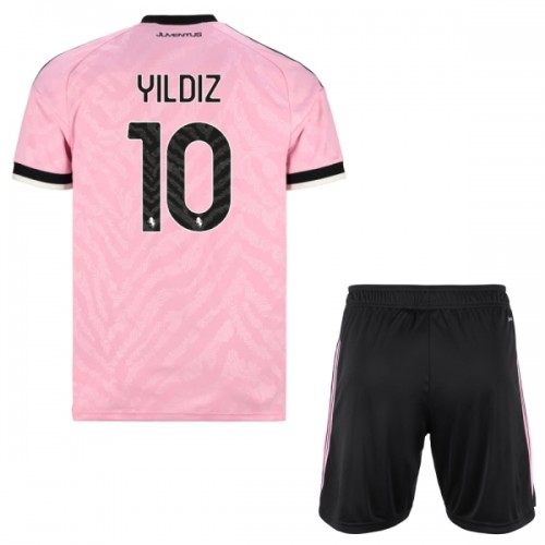 Camisola + Calções Juventus Yildiz 10 Criança Equipamento 2ª 2026-27 Camisola + Calções Juventus Yildiz 10 Criança Equipamento 2ª 2026-27