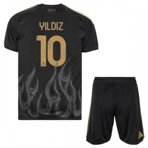Camisola + Calções Juventus Yildiz 10 Criança Equipamento 3ª 2026-27 Camisola + Calções Juventus Yildiz 10 Criança Equipamento 3ª 2026-27