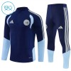 Ajax Amsterdam Criança Conjunto de Moletom de Treino Quarto-Zíper 2026-27 Azul