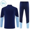 Ajax Amsterdam Criança Conjunto de Moletom de Treino Quarto-Zíper 2026-27 Azul