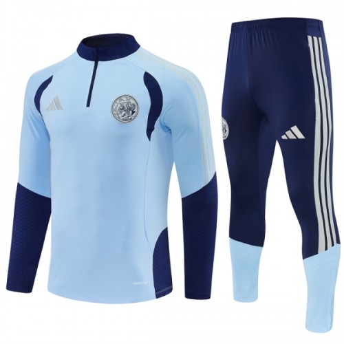 Ajax Amsterdam Homen Conjunto de Moletom de Treino Quarto-Zíper 2026-27 Azul Ajax Amsterdam Homen Conjunto de Moletom de Treino Quarto-Zíper 2026-27 Azul