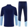 Ajax Amsterdam Homen Conjunto de Moletom de Treino Quarto-Zíper 2026-27 Azul