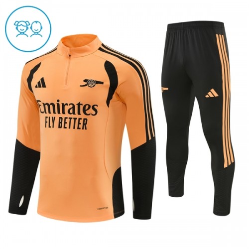 Arsenal Criança Conjunto de Moletom de Treino Quarto-Zíper 2026-27 Amarela Arsenal Criança Conjunto de Moletom de Treino Quarto-Zíper 2026-27 Amarela