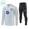 Barcelona Criança Conjunto de Moletom de Treino Quarto-Zíper 2026-27 Branca Barcelona Criança Conjunto de Moletom de Treino Quarto-Zíper 2026-27 Branca