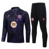Barcelona Homen Conjunto de Moletom de Treino Quarto-Zíper 2026-27 Preta Barcelona Homen Conjunto de Moletom de Treino Quarto-Zíper 2026-27 Preta