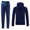 Bayern de Munique Hoodie Criança Conjunto de Moletom de Treino 2026-27 Navy