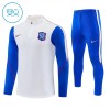 Chelsea Criança Conjunto de Moletom de Treino Quarto-Zíper 2026-27 Branca