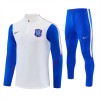 Chelsea Homen Conjunto de Moletom de Treino Quarto-Zíper 2026-27 Branca Chelsea Homen Conjunto de Moletom de Treino Quarto-Zíper 2026-27 Branca