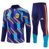 Espanha Homen Conjunto de Moletom de Treino Quarto-Zíper 2026-27 Azul Espanha Homen Conjunto de Moletom de Treino Quarto-Zíper 2026-27 Azul