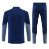 FC Bayern de Munique Homen Conjunto de Moletom de Treino Quarto-Zíper 2026-27 Azul