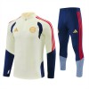 FC Bayern de Munique Homen Conjunto de Moletom de Treino Quarto-Zíper 2026-27 Branca