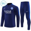 Inter Milan Criança Conjunto de Moletom de Treino Quarto-Zíper 2026-27 Azul Inter Milan Criança Conjunto de Moletom de Treino Quarto-Zíper 2026-27 Azul