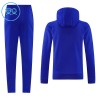 Manchester United Hoodie Criança Conjunto de Moletom de Treino 2026-27 Azul