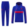 Manchester United Hoodie Homen Conjunto de Moletom de Treino 2026-27 Azul Manchester United Hoodie Homen Conjunto de Moletom de Treino 2026-27 Azul