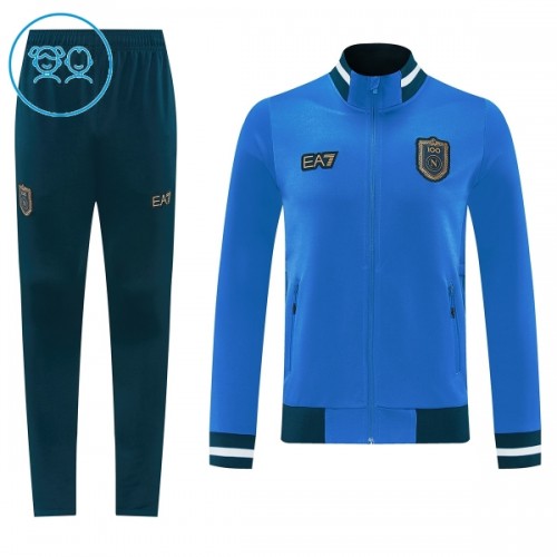 Napoli Criança Casaco de Treino Conjunto 2026-27 Azul Napoli Criança Casaco de Treino Conjunto 2026-27 Azul